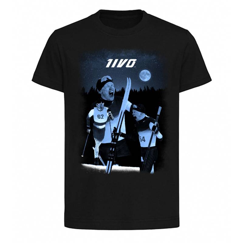 Black Iivo NIskanen & moonlight Kid's T-shirt