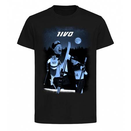 Black Iivo NIskanen & moonlight Kid's T-shirt